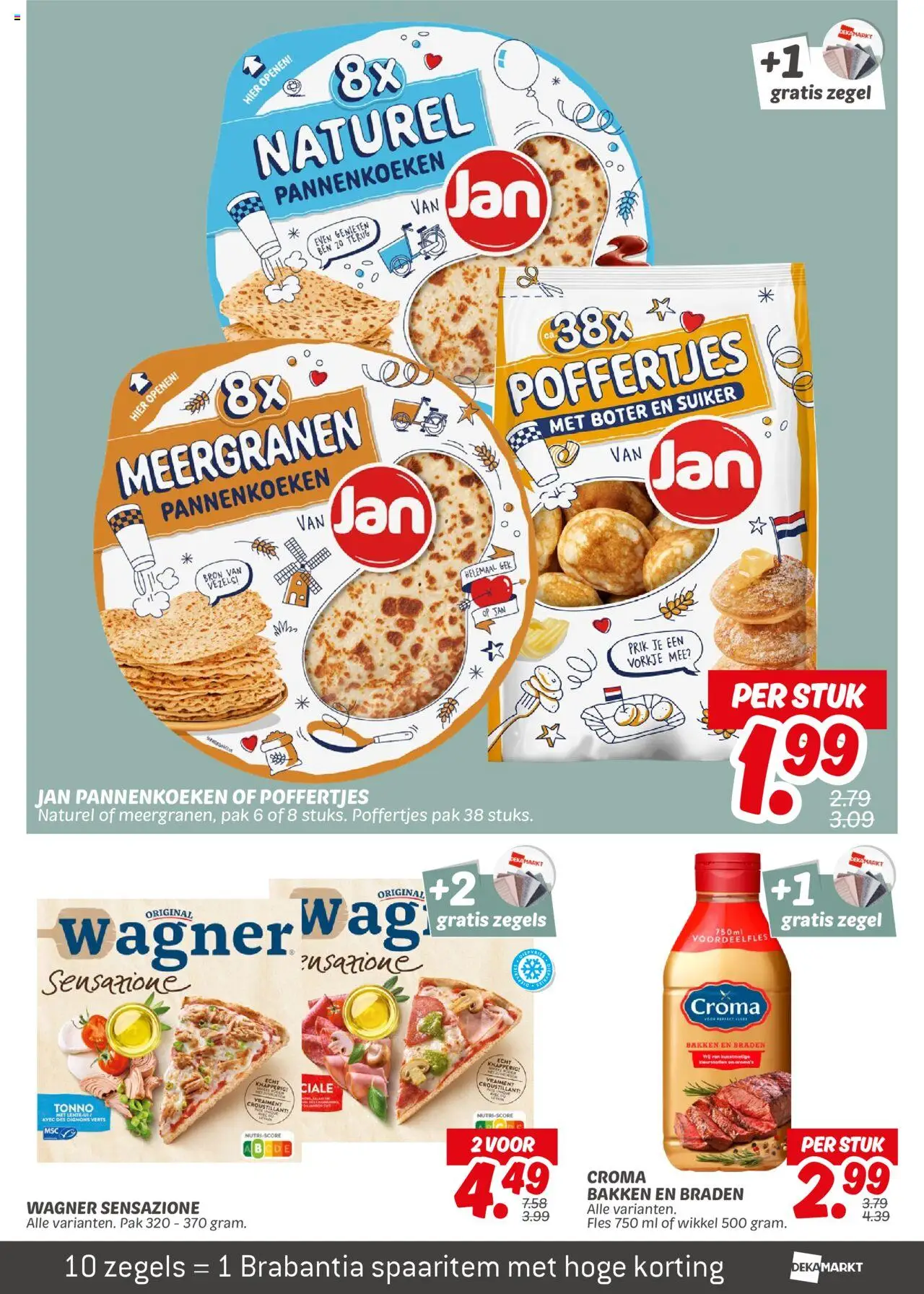  | Pagina: 7 | Producten: Boter, Waffelini, Fles, Pannenkoeken