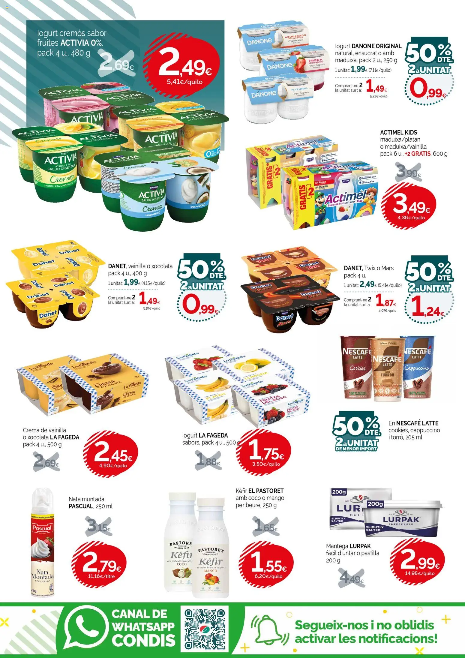 Condis folleto life │ válido desde el 03.12.2025 | Página: 8 | Productos: Lima, Leche, Crema, Ρούτερ