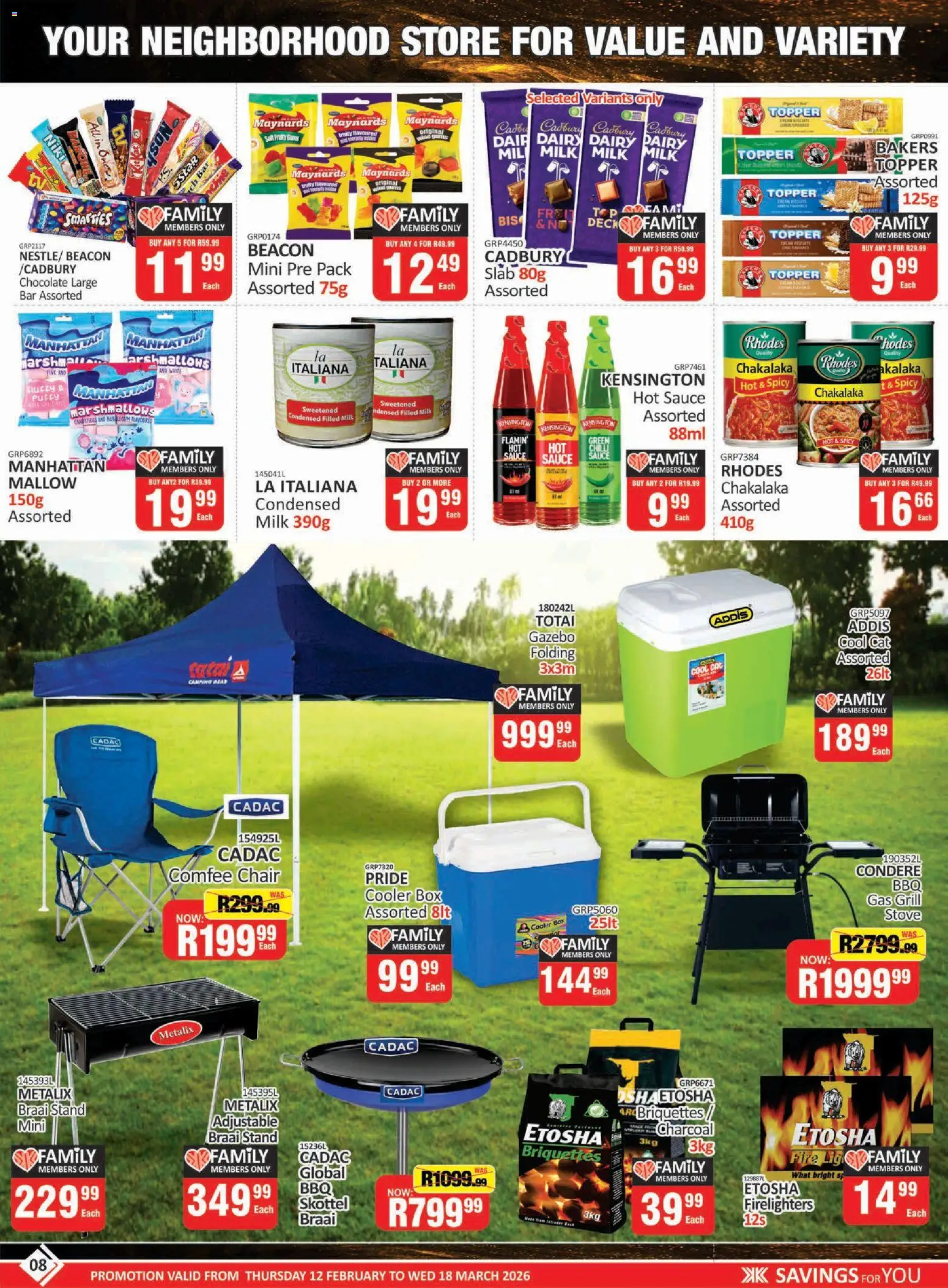 New KIT KAT Cash & Carry catalogue – valid from 12.02.2026 | Page: 8 | Products: Stove, Cooler, Condensed milk, Sauce