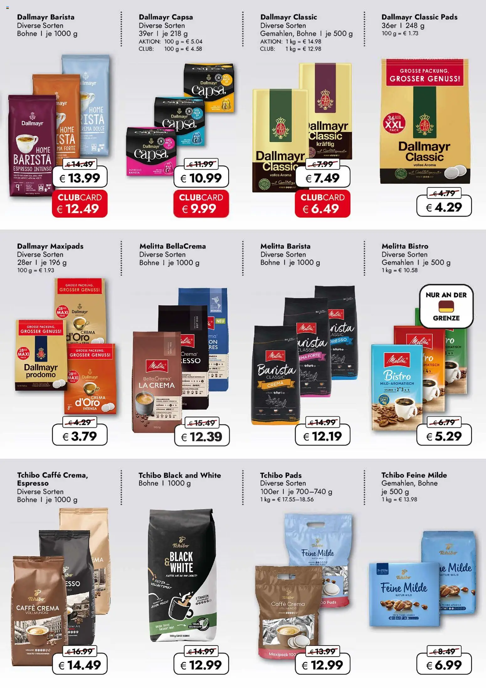 Travel Free  Aktionsangebote – gültig ab 12.12.2025 | Seite: 8 | Produkte: Melitta, Milch, Kaffee, Tomaten