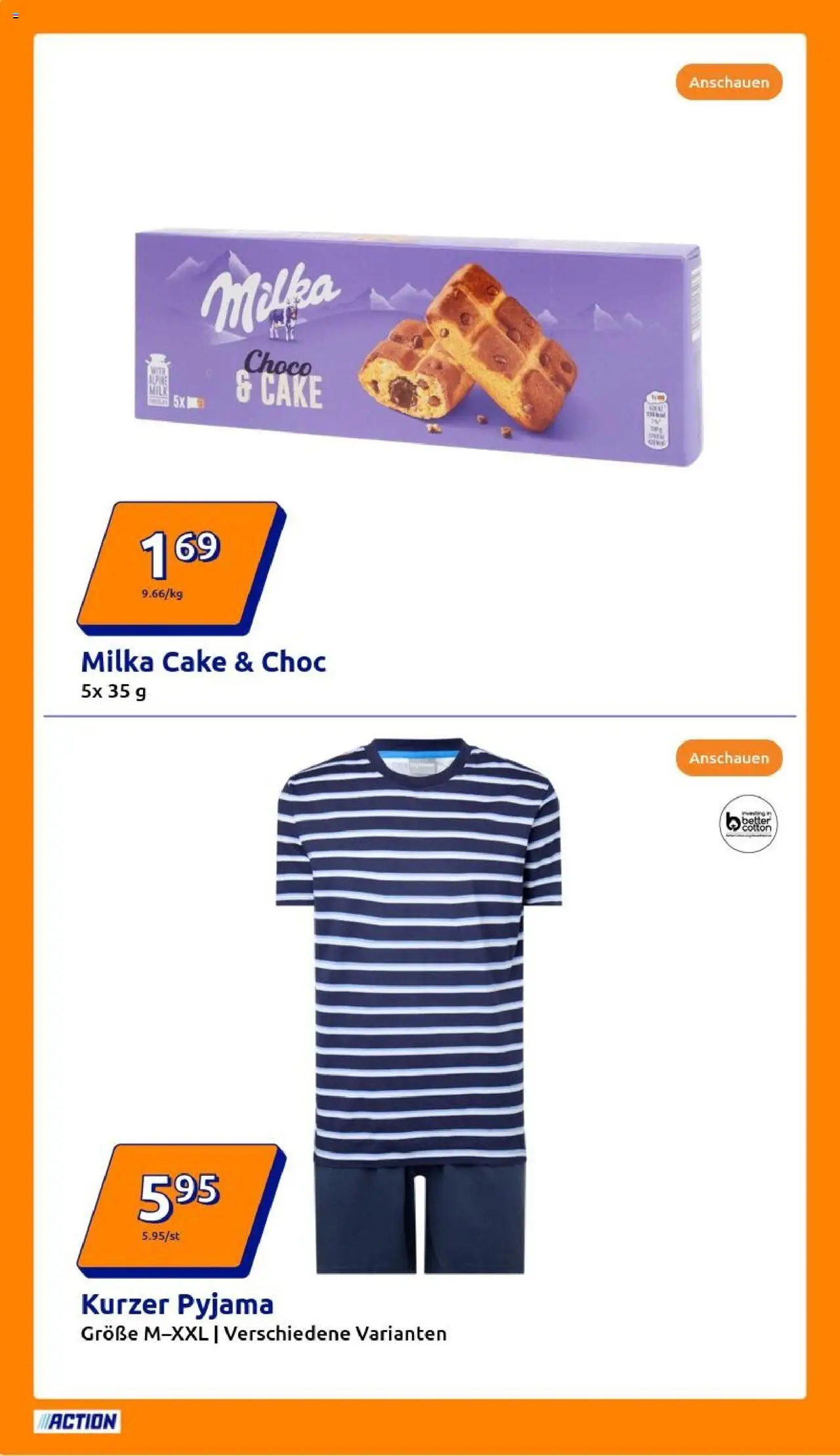 Action Prospekt - gültig ab dem 18.06.2025 | Seite: 16 | Produkte: Milka, Pyjama