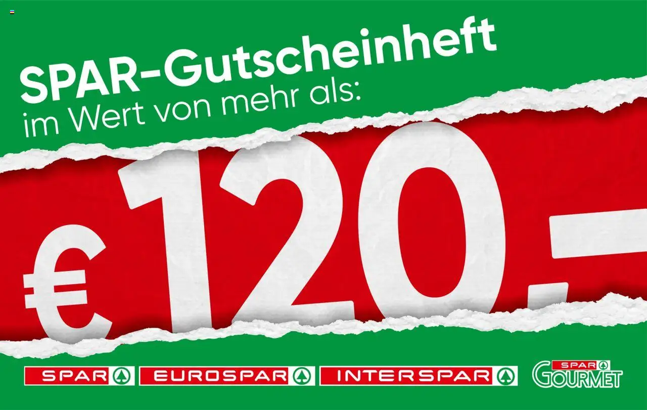 Spar Gutscheinheft - Vorarlberg gültig ab 02.10.2025 | Seite: 1
