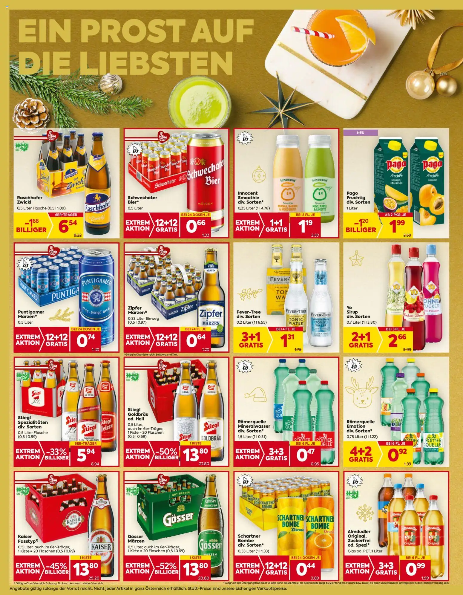 Billa Flugblatt - Oberösterreich gültig ab 11.12.2025 | Seite: 12 | Produkte: Kiwi, Zitrone, Mango, Tisch