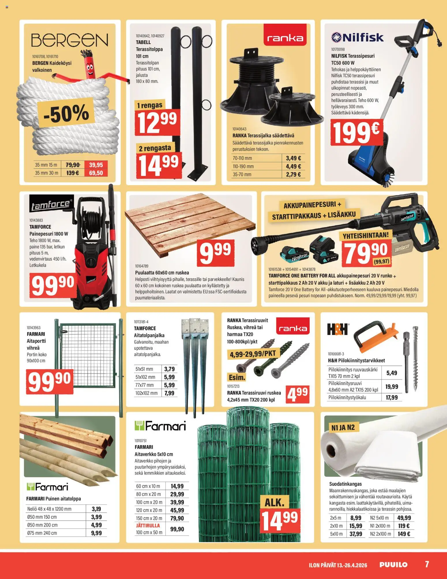 Puuilo tarjoukset – voimassa 13.04.2026 alkaen | Sivu: 7
