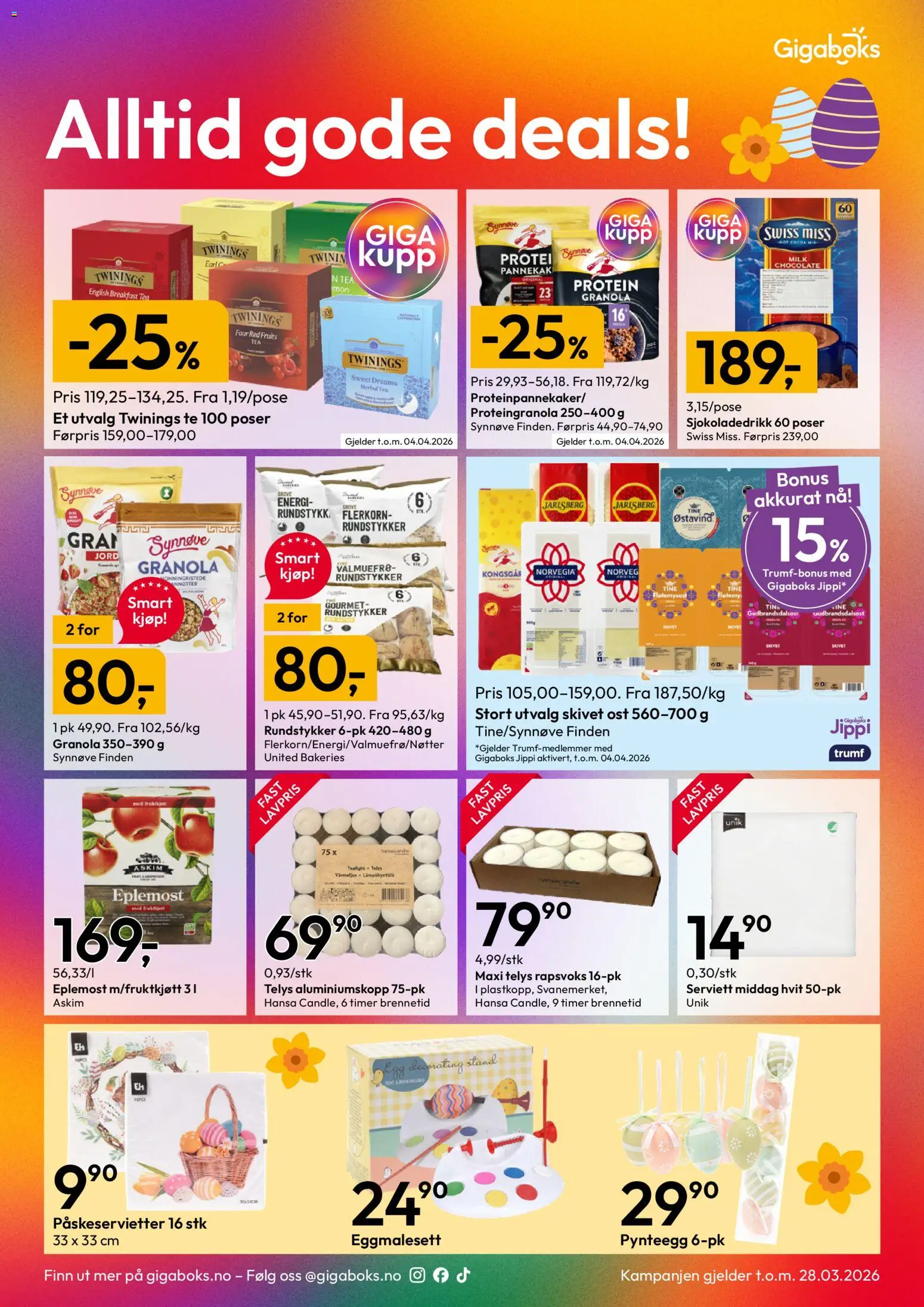 {H1} | Side: 5 | Produkter: Egg, Necessär, Ärtor, Grepfrut