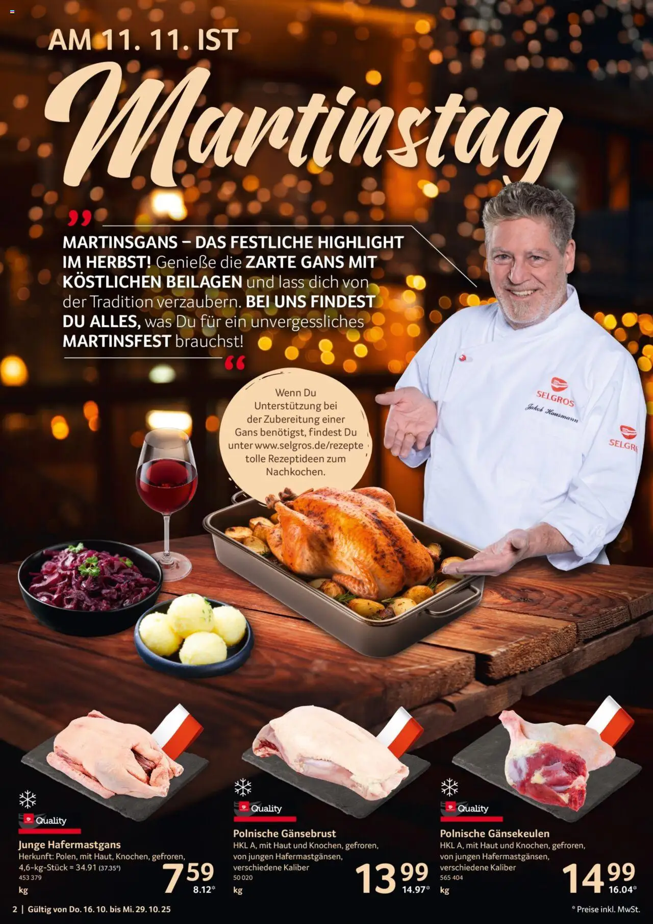 Selgros Gastronomie – gültig ab 16.10.2025 | Seite: 2
