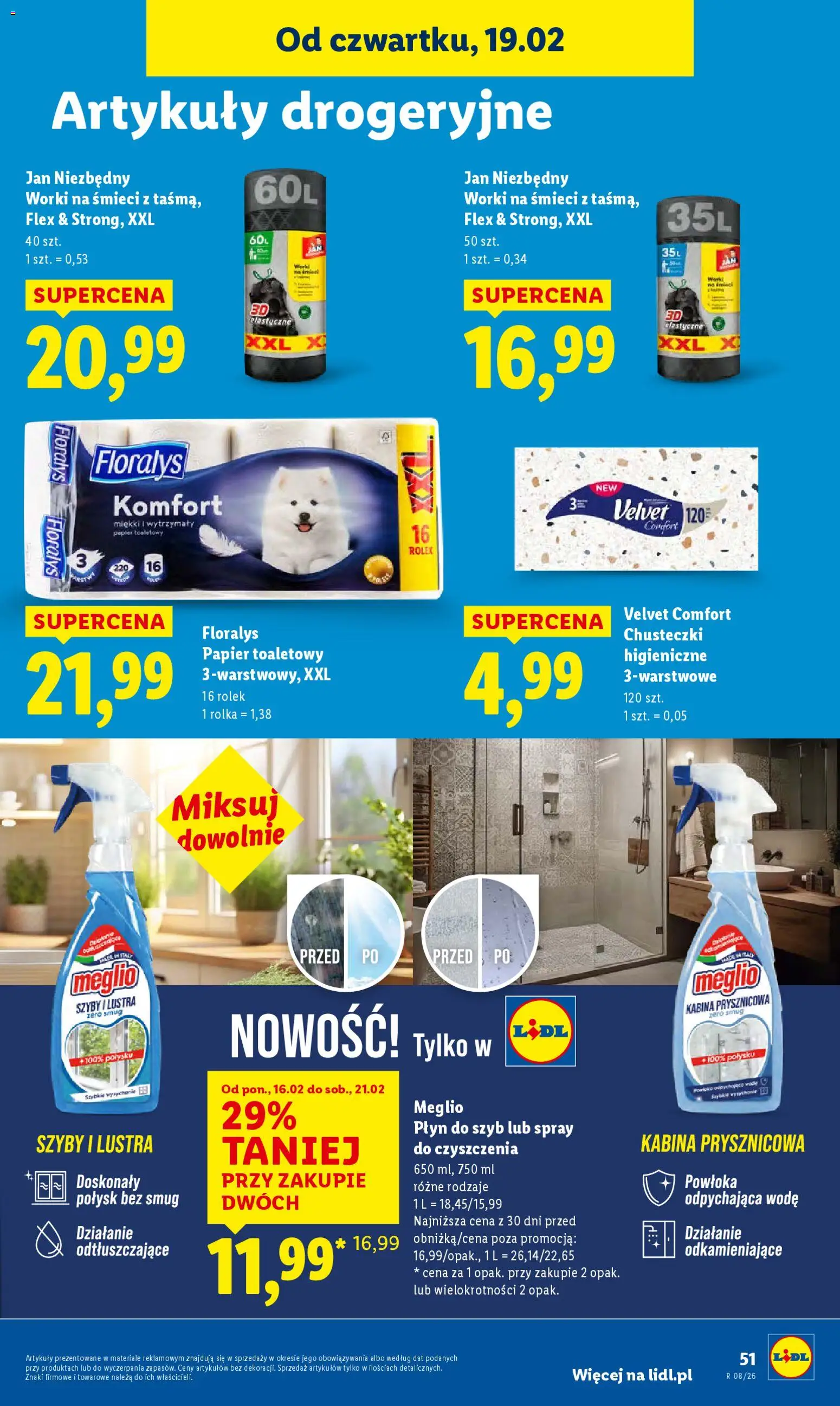 Lidl Polsko leták od 19.02.2026 | Strana: 51 | Produkty: Velvet