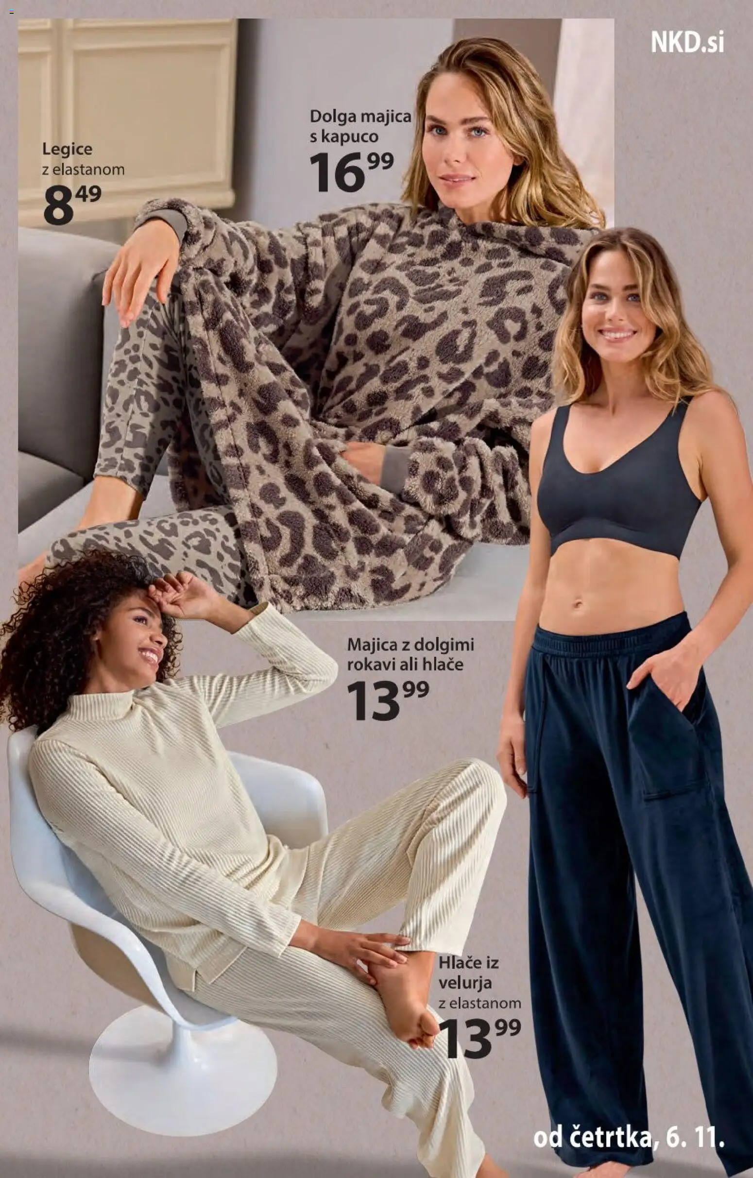 Novi NKD katalog ponudbe – veljaven od 06.11.2025 | Stran: 13 | Izdelki: Majica, Hlace