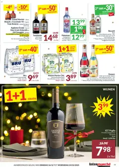 Intermarché folder week 51 - Voorbeeld van een folder van Intermarché, geldig van 16.12.2025 | Pagina: 33 | Producten: Fles, Fruit, Lasagne tészta, Feketeerdő torta