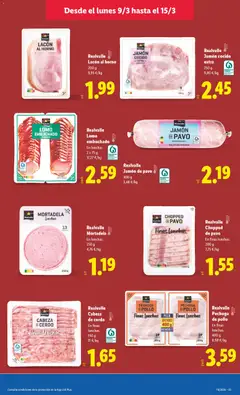 Vista previa Realvalle Jamón cocido extra, Jamón cocido extra, 250 g válido desde el 09.03.2026 | Página: 15