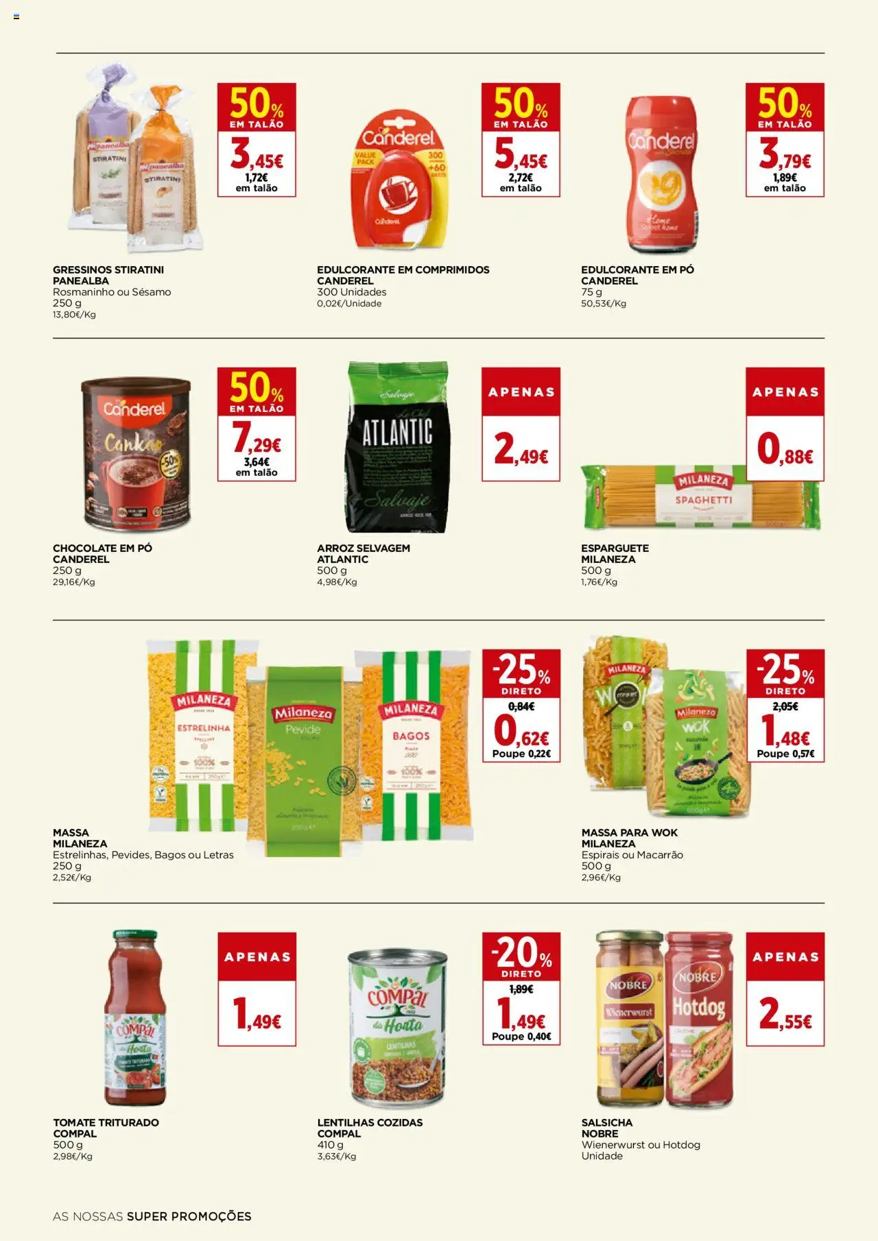 El Corte Ingles folheto │ válido de 05.09.2025 | Página: 8 | Produtos: Milaneza, Salsicha, Chocolate, Arroz