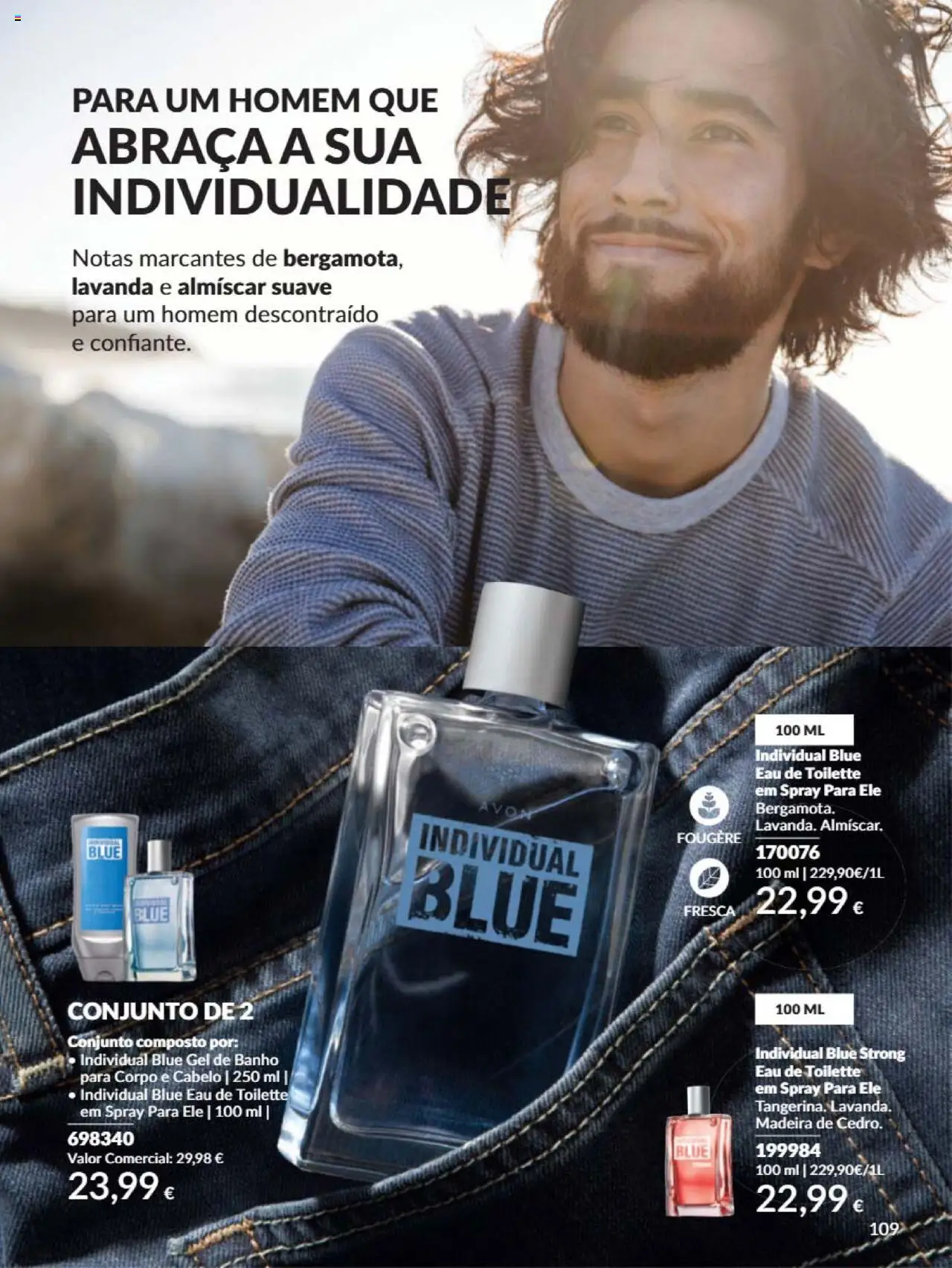 Catálogo Avon Campanha 6 │ válido de 01.06.2025 | Página: 109 | Produtos: Eau de toilette, Gel de banho, Banho