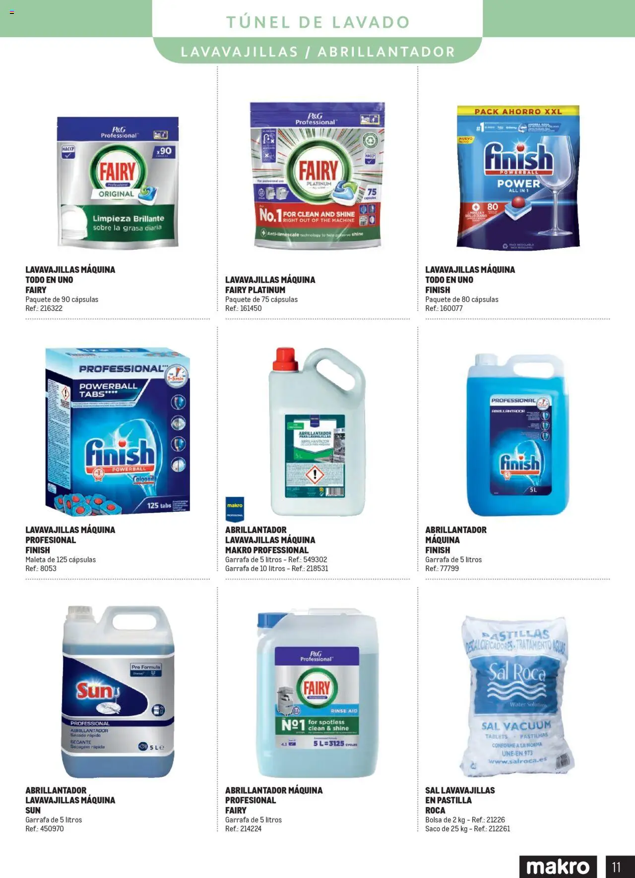 Makro - Catálogo Limpieza │ válido desde el 13.03.2025 | Página: 11 | Productos: Maleta, Bolsa, Lavavajillas