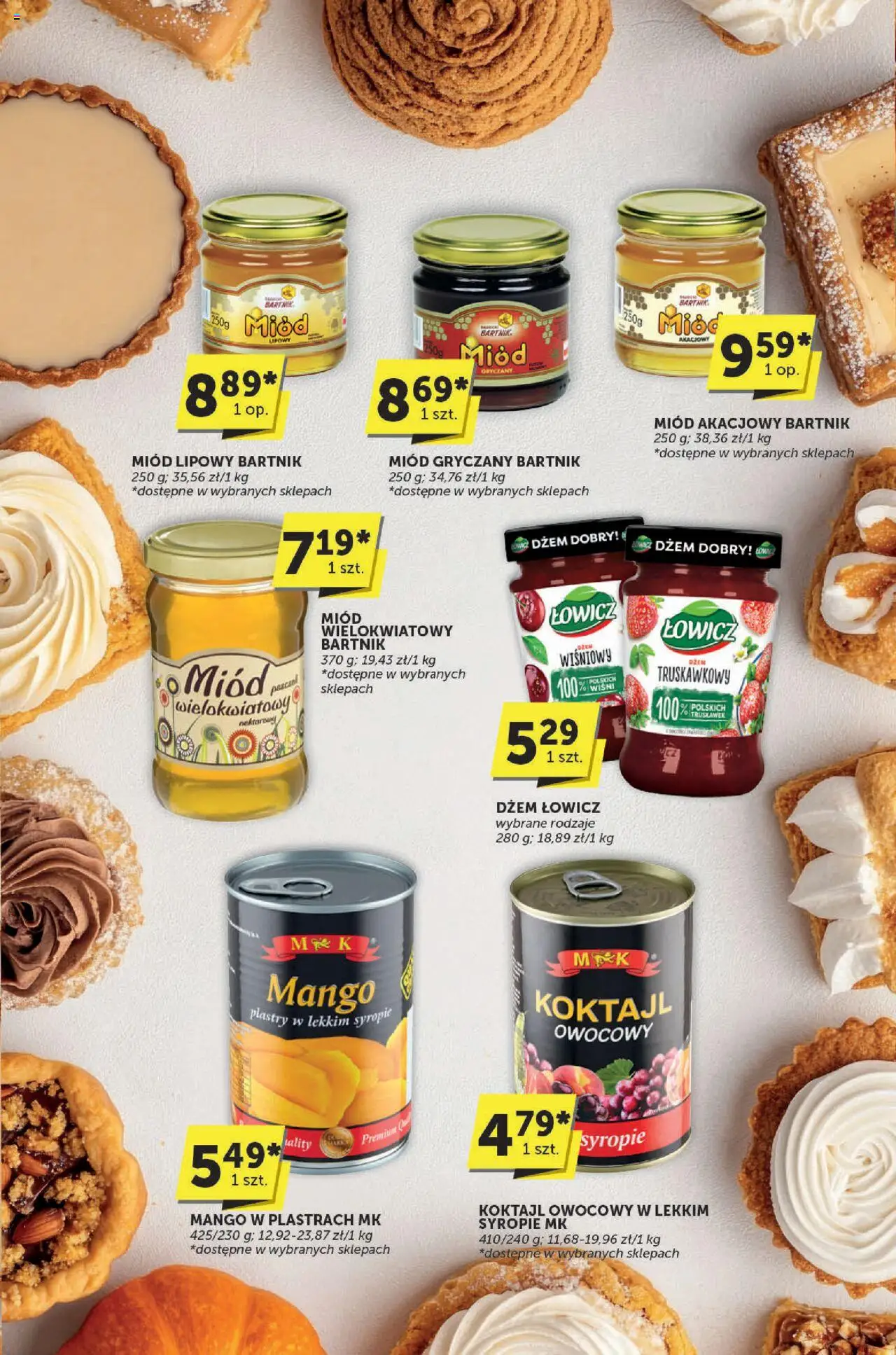 ABC Gazetka - Katalog od 18.09.2025 | Strona: 20 | Produkty: Mango, Miód, Miód gryczany, Dżem