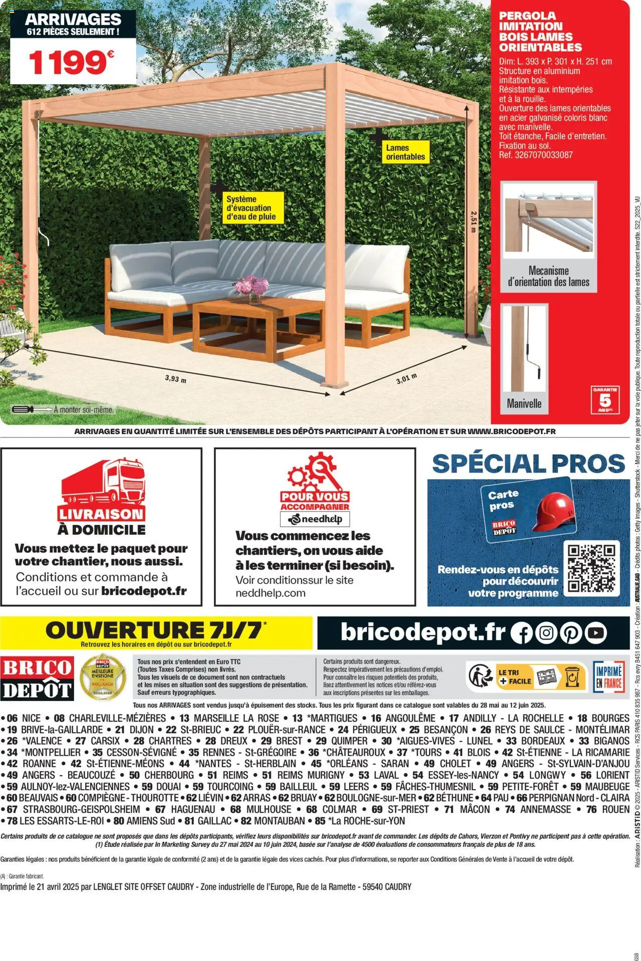  | Page: 16 | Produits: Pergola