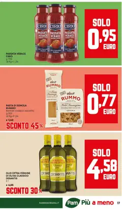 Anteprima del volantino Volantino Panorama	 valido a partire dal 18.12.2025 | Pagina: 17 | Prodotti: Pomodoro, Olio, Pasta, Olio extra vergine