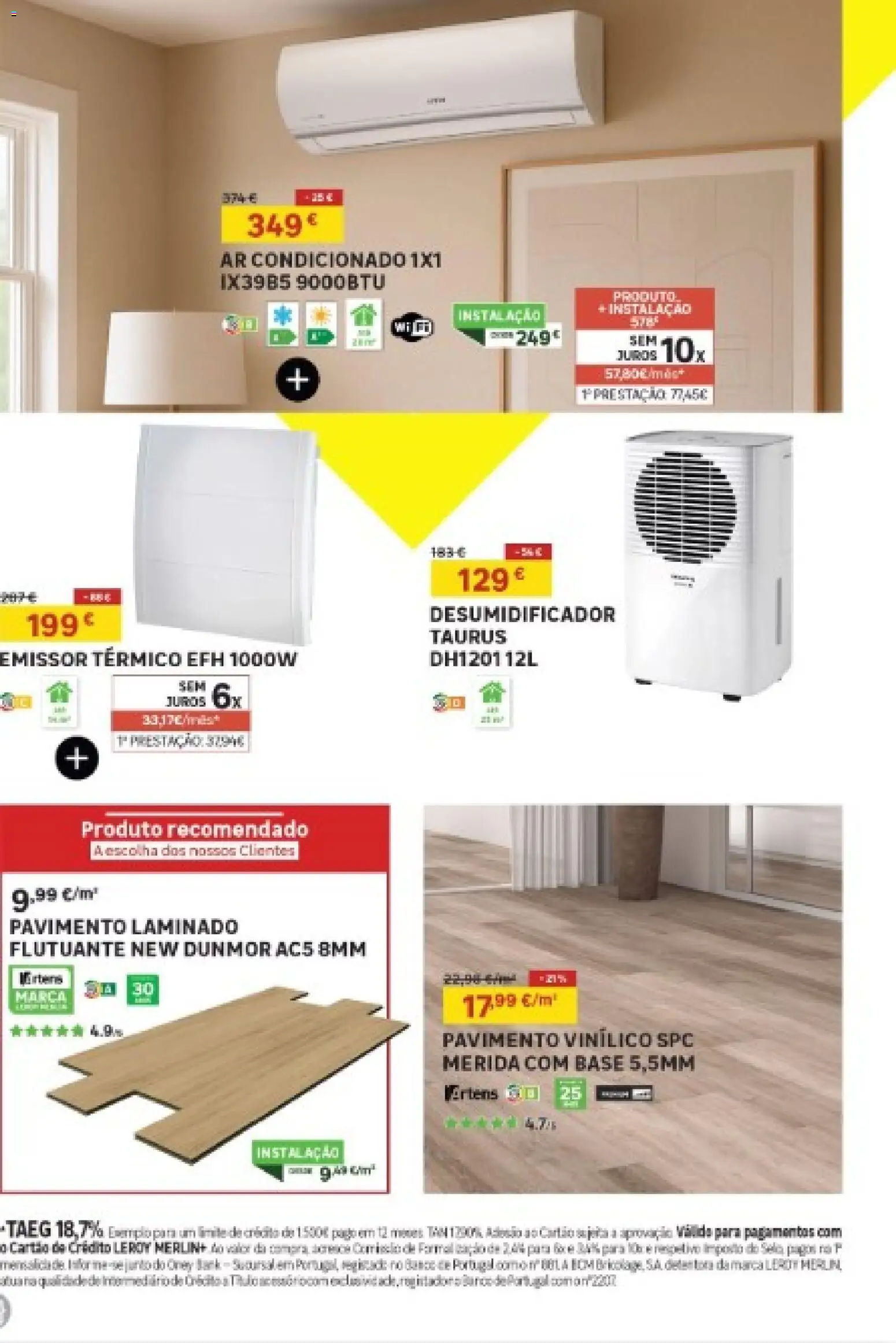 Leroy Merlin Madeira │ válido de 11.12.2025 | Página: 3 | Produtos: Ar condicionado, Base, Desumidificador