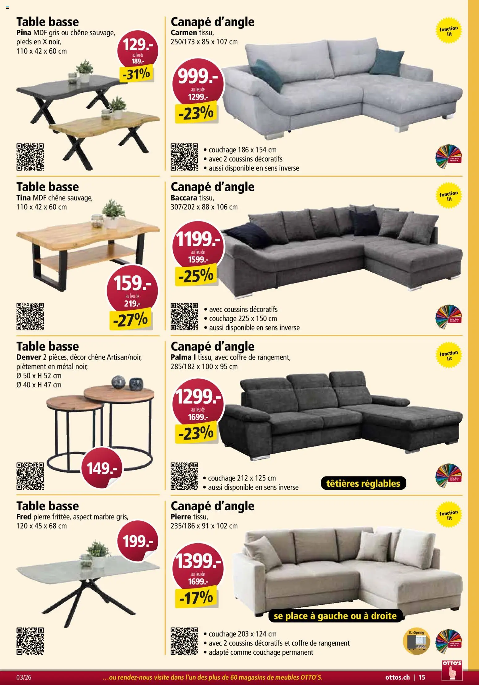 Otto's aktionen Meubles – gültig ab 01.03.2026 | Seite: 15