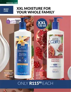 Avon specials catalogue – valid from 31.01.2026 | Page: 148 | Products: Lotion