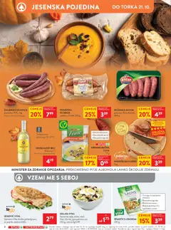 Spar katalog akcije – veljaven od 15.10.2025 | Stran: 8 | Izdelki: Juha, Hlebec, Jajca, Solata