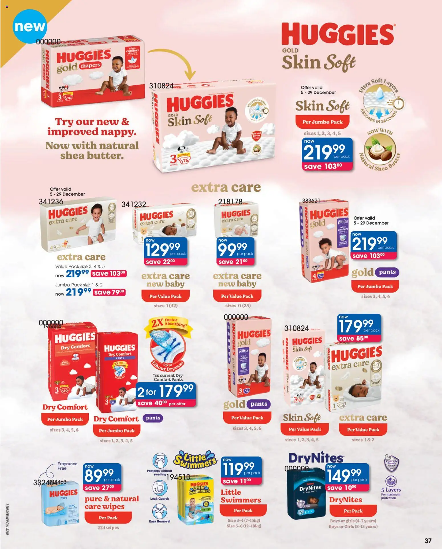 New Clicks catalogue – valid from 17.12.2025 | Page: 37 | Products: Pants, Fragrance