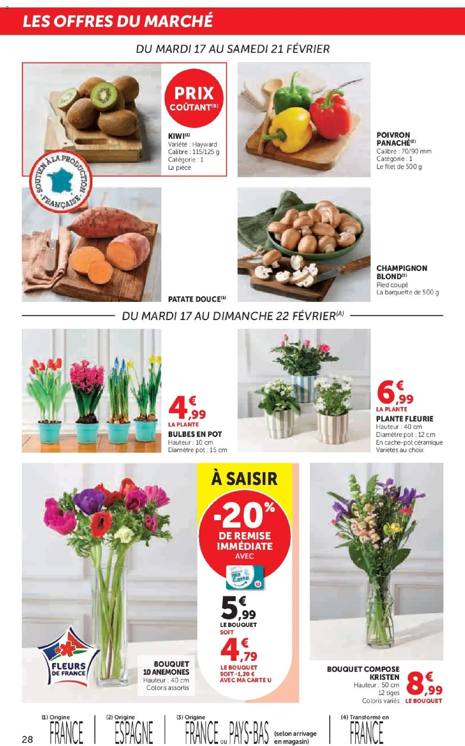 {H1} | Page: 28 | Produits: Poivron, Champignon