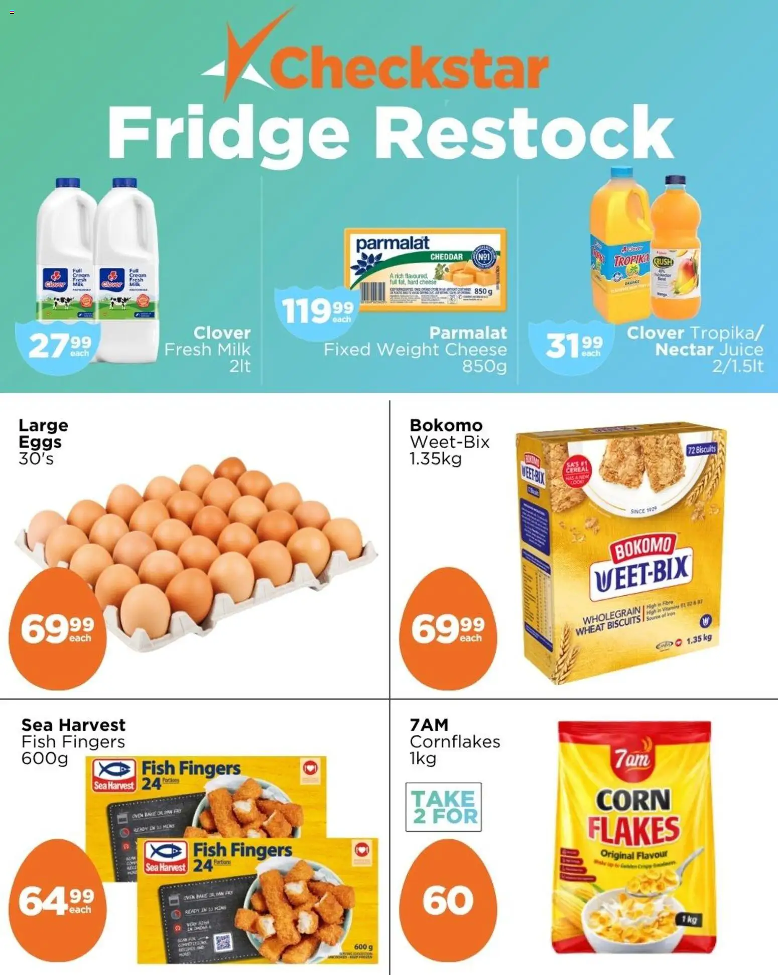 New Check Star catalogue – valid from 24.03.2026 | Page: 3 | Products: Corn, Milk, Cream, Flakes