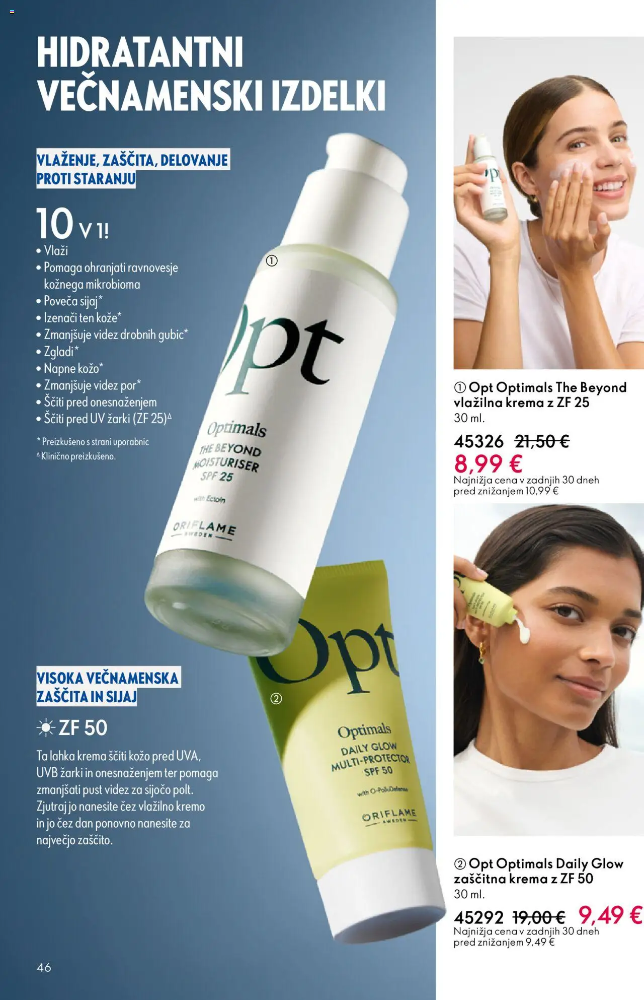 Novi Oriflame katalog ponudbe – veljaven od 14.09.2025 | Stran: 46 | Izdelki: Krema