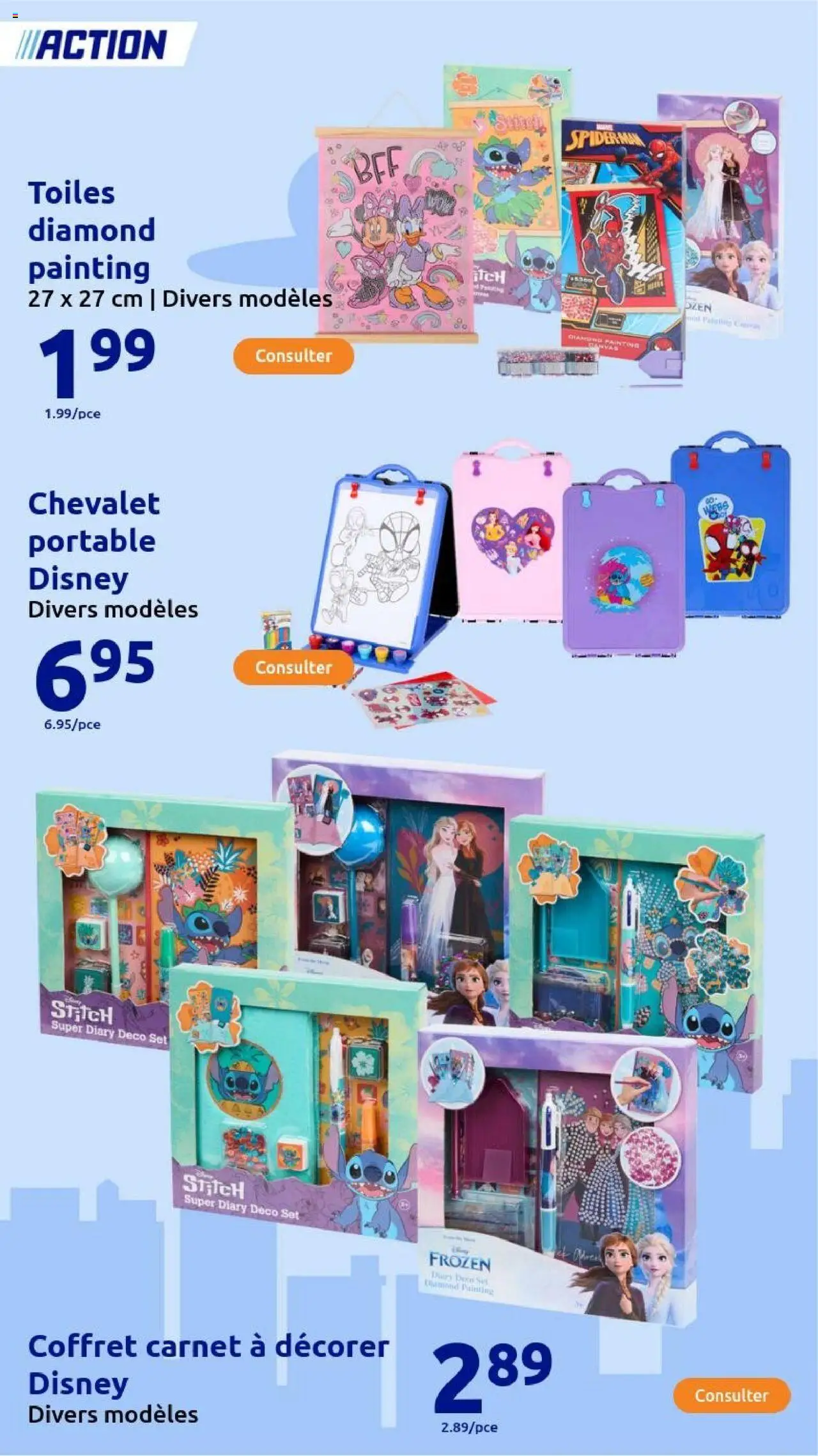{H1} | Page: 139 | Produits: Diamond painting, Chevalet, Portable