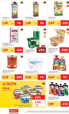 Rimi leidinys│galioja nuo 01.07.2025 | Puslapis: 22 | Prekių: Pienas, Jogurtas, Varškė, Grietinė
