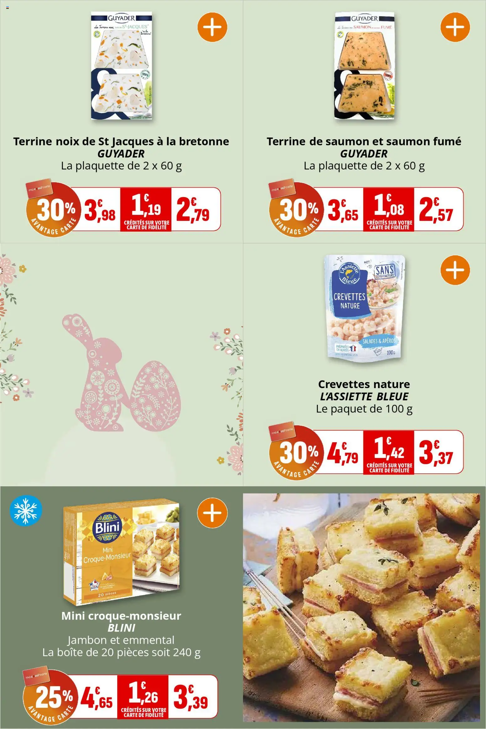 {H1} | Page: 7 | Produits: Emmental, Crevettes, Jambon, Saumon