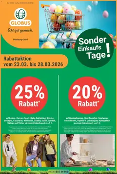 Globus prospekt Homburg-Einöd	 ab 23.03.2026 gültig