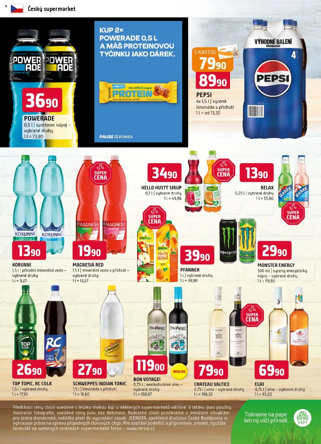 Terno leták od 13.08.2025 | Strana: 12 | Produkty: Pepsi, Sirup, RC Cola, Magnesia Red