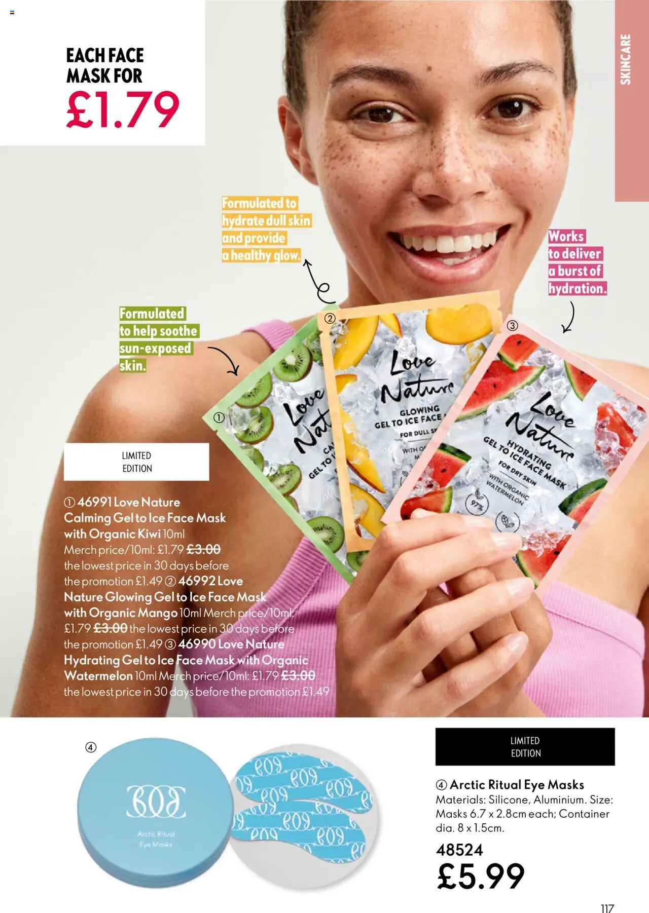 {H1} | Page: 117 | Products: Mask, Container, Kiwi, Mango
