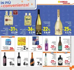 Anteprima del volantino ACQUA TONICA PREMIUM SAPORI&IDEE CONAD, - indian - mediterranean 4x200 ml valido a partire dal 11.03.2026 | Pagina: 37
