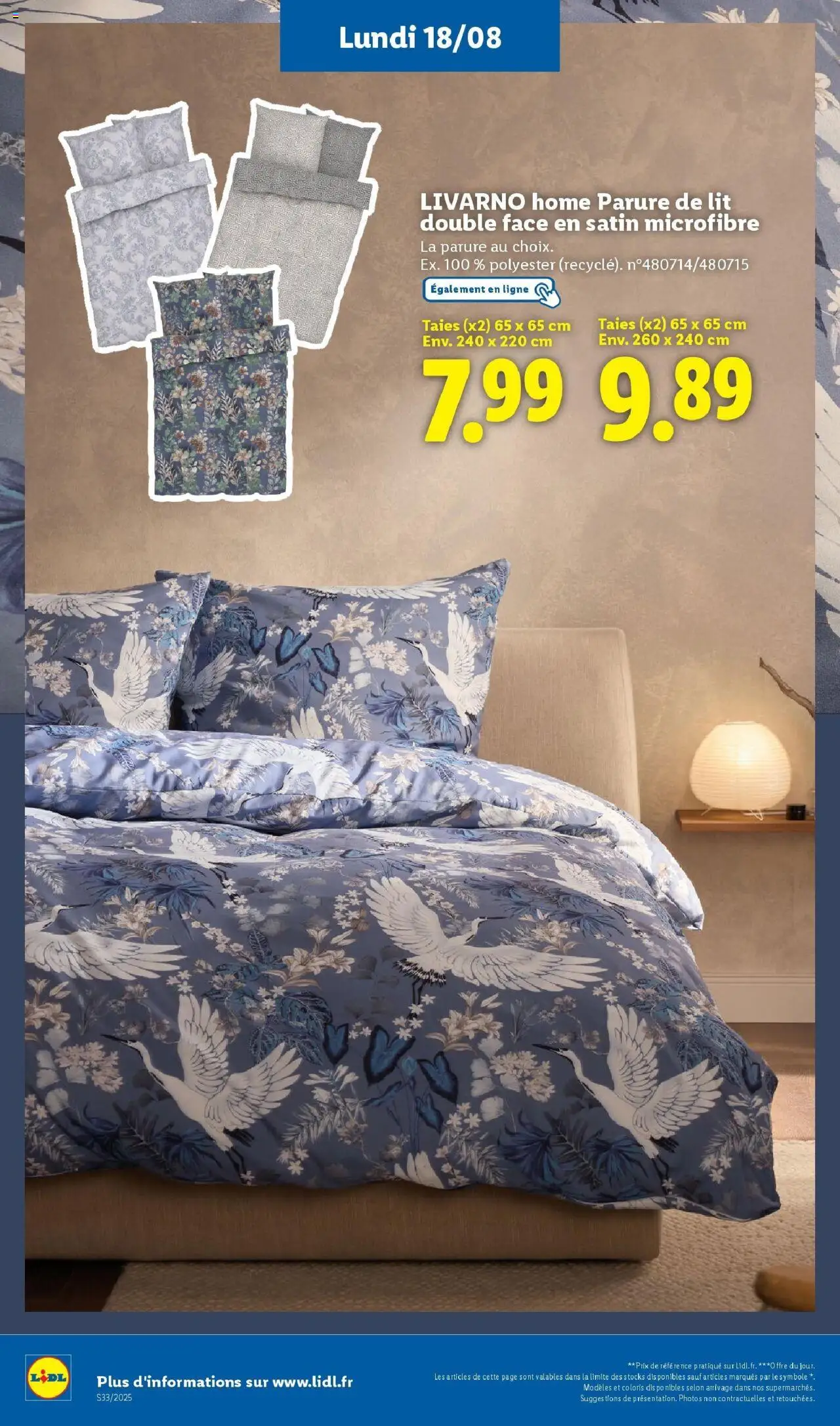  | Page: 32 | Produits: Parure de lit, Lit