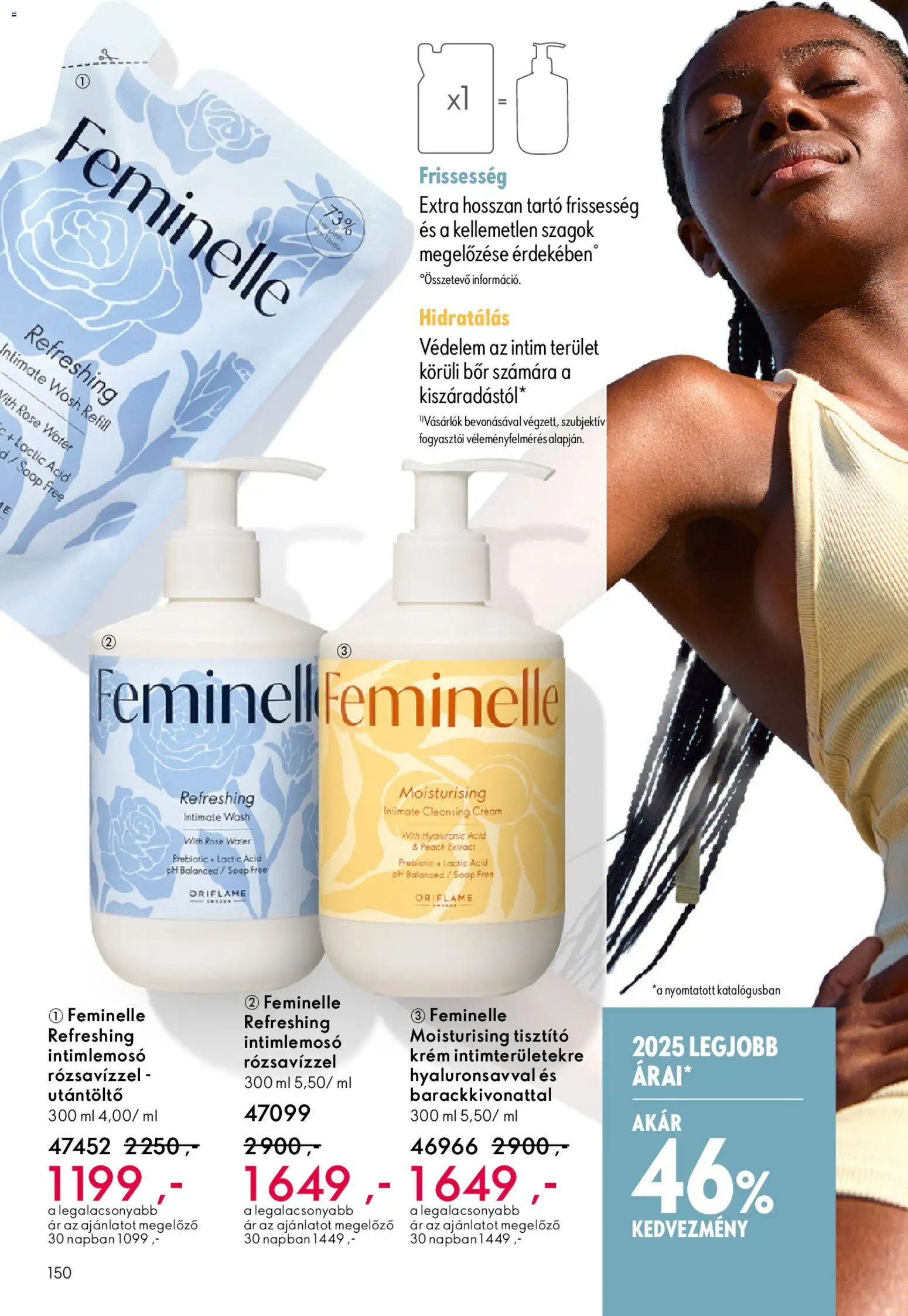 Oriflame akciós ujság - amely érvényes a következő dátumtól: 24.12.2025 | Oldal: 150 | Termékek: Bor