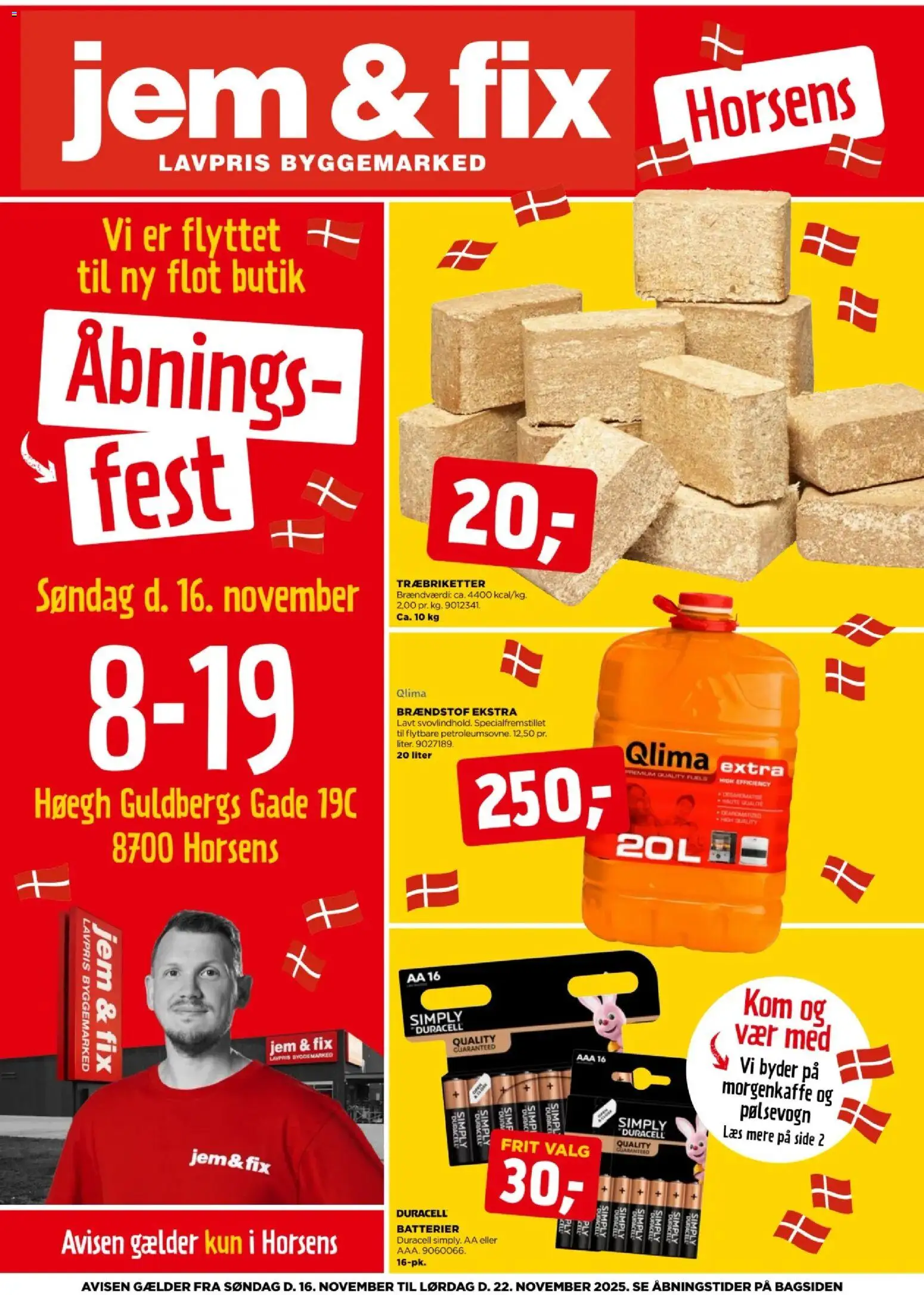 Jem & fix tilbudsavis – gyldig fra 16.11.2025 | Side: 1 | Produkter: Batterier