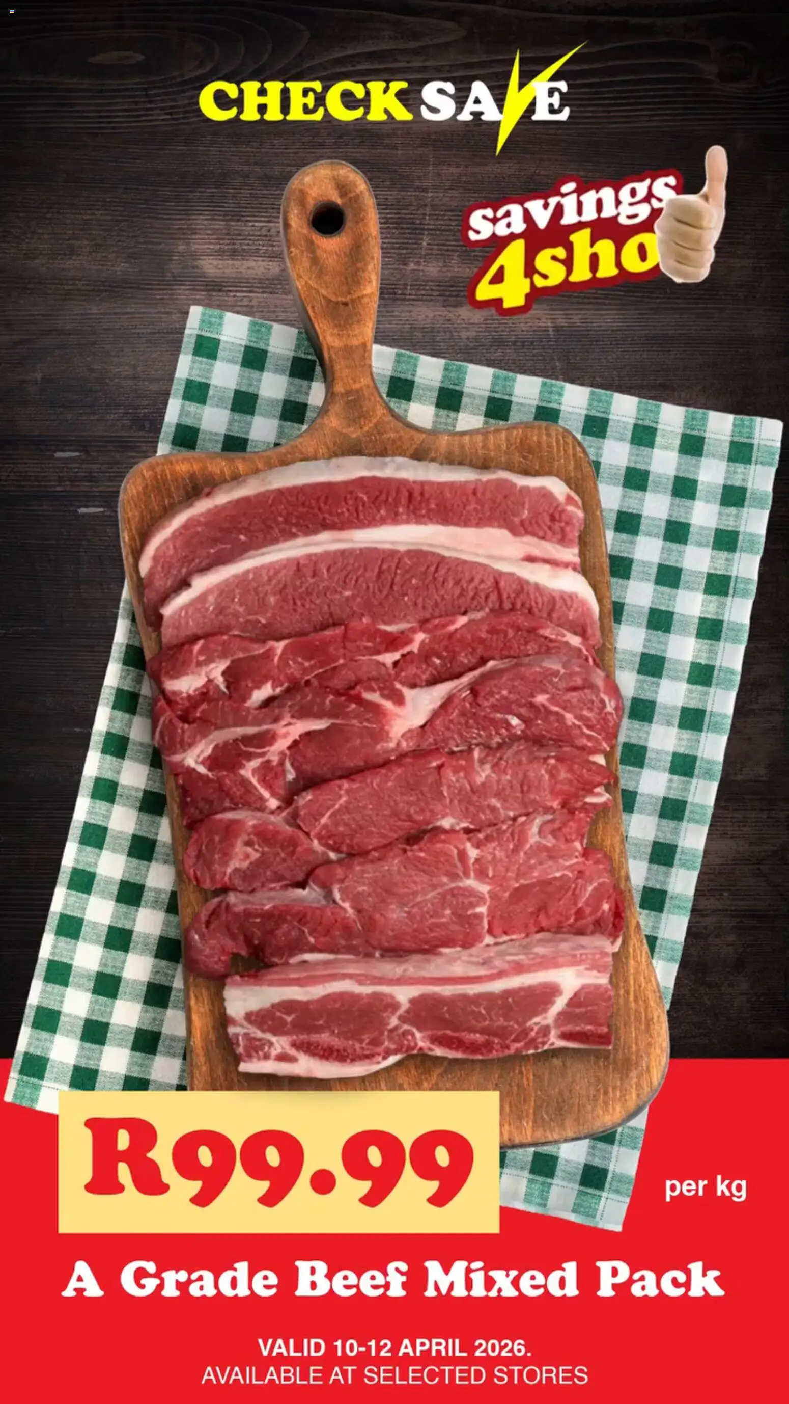 New Check Save catalogue – valid from 10.04.2026 | Page: 3 | Products: Beef