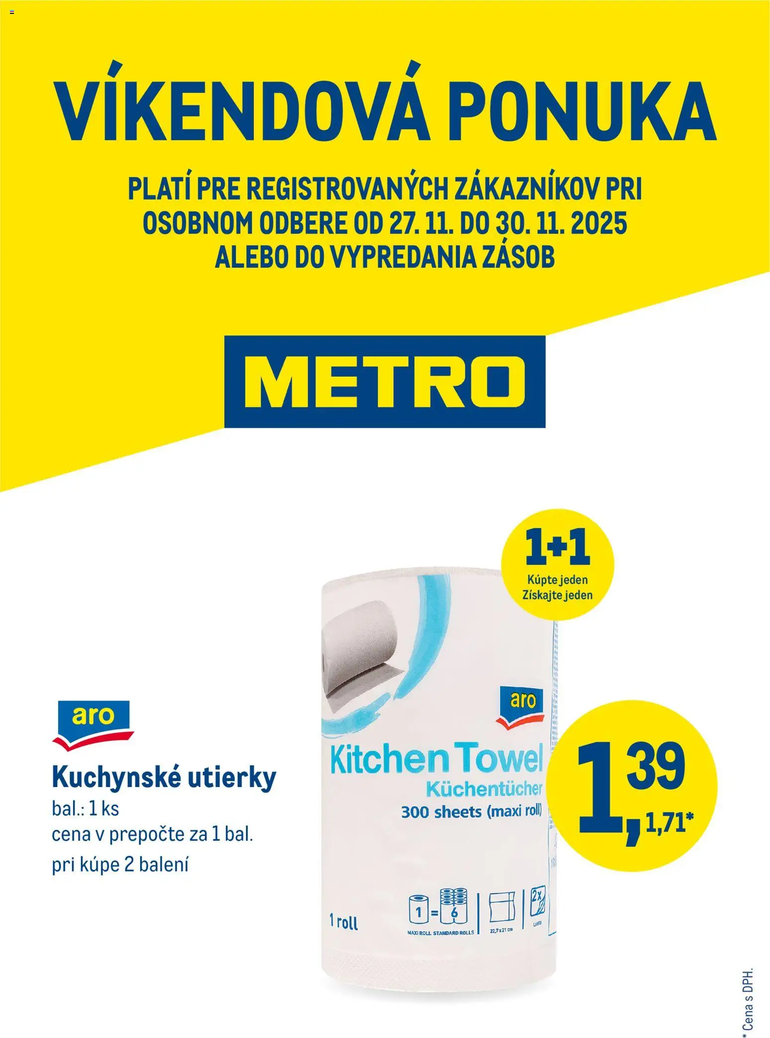 Nové Metro akcie – leták je platný od 27.11.2025 | Strana: 1