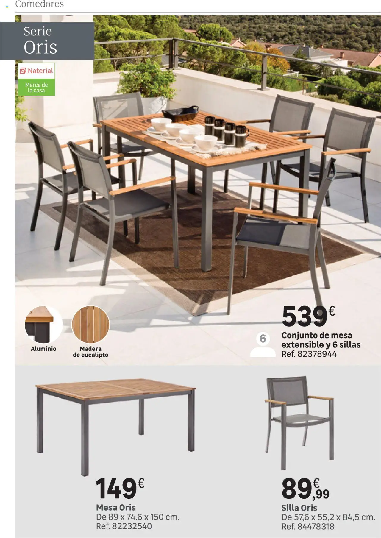 Leroy Merlin catálogo │ válido desde el 25.03.2025 | Página: 50 | Productos: Mesa, Silla