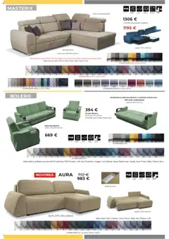 Elpo nábytok leták platný od 06.10.2025 | Strana: 2 | Produkty: Rozkladacia pohovka, Pohovka