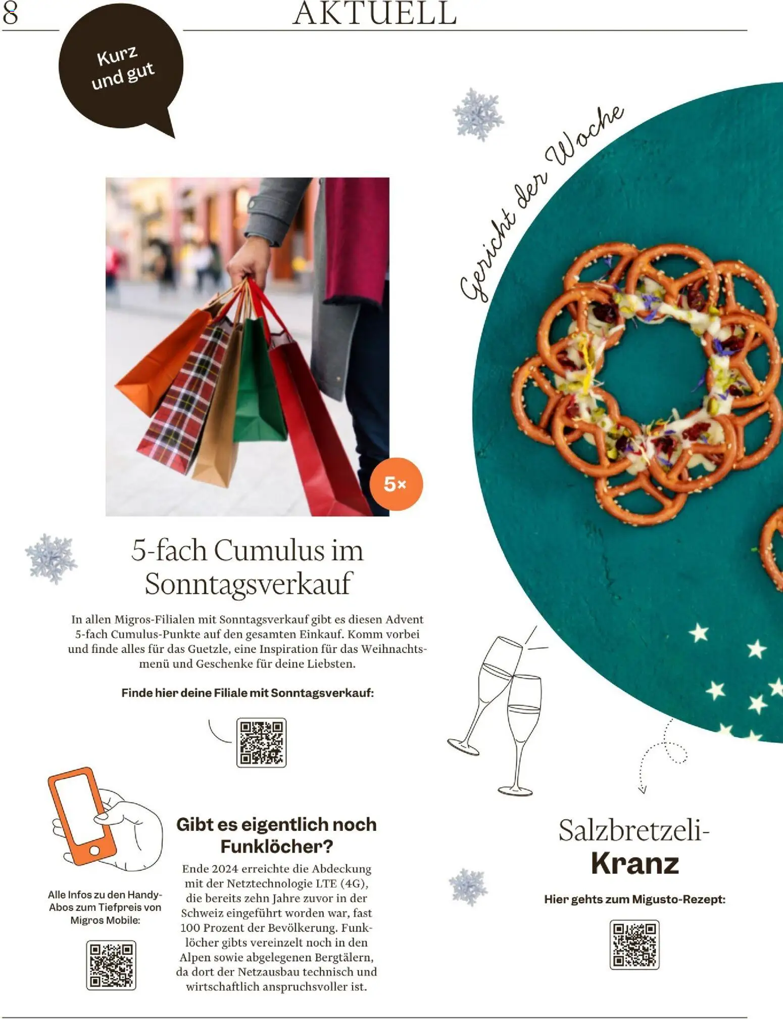Migros - Magazin – gültig ab 09.12.2025 | Seite: 8