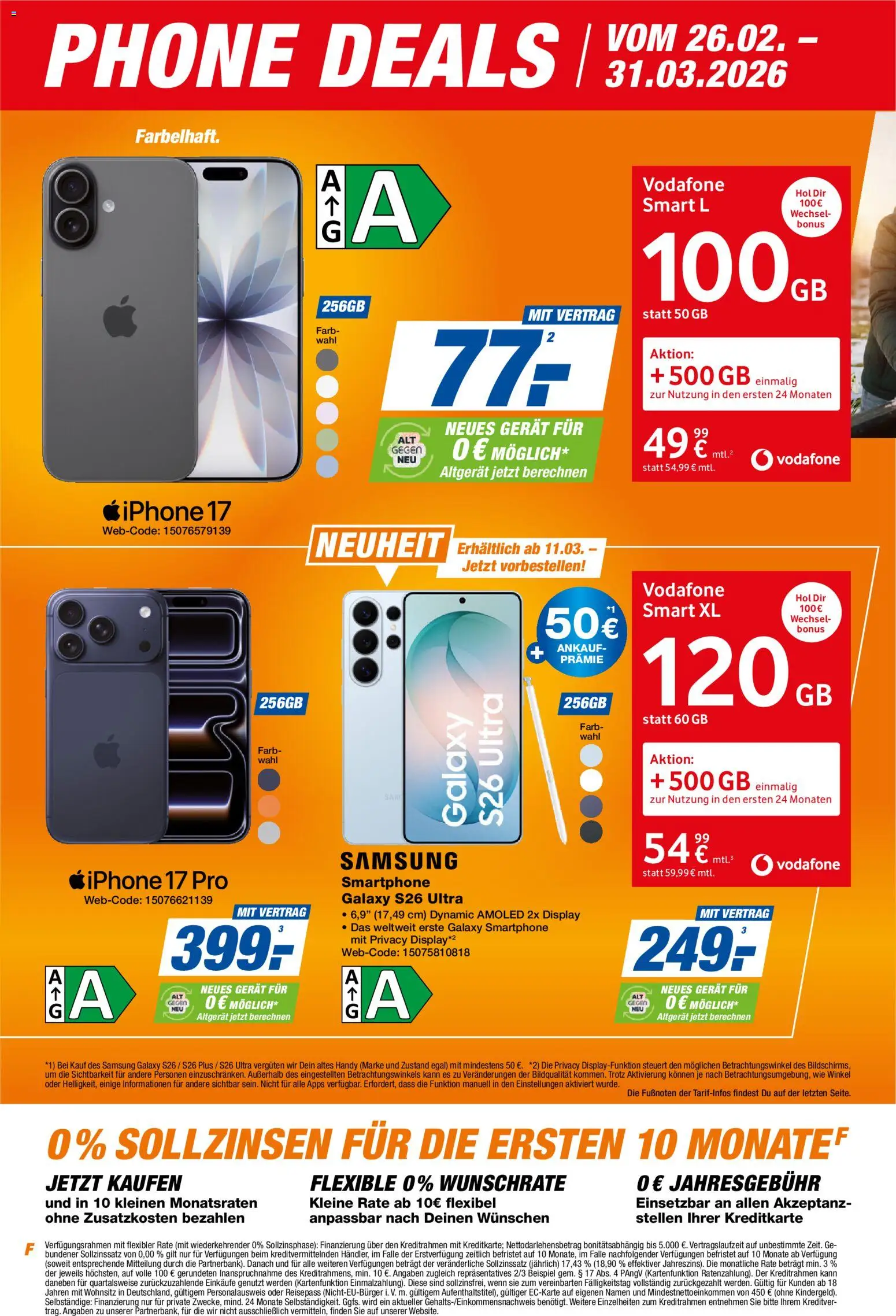 Expert Phone Deals – gültig ab 26.02.2026 | Seite: 2 | Produkte: Samsung, Iphone, Smartphone