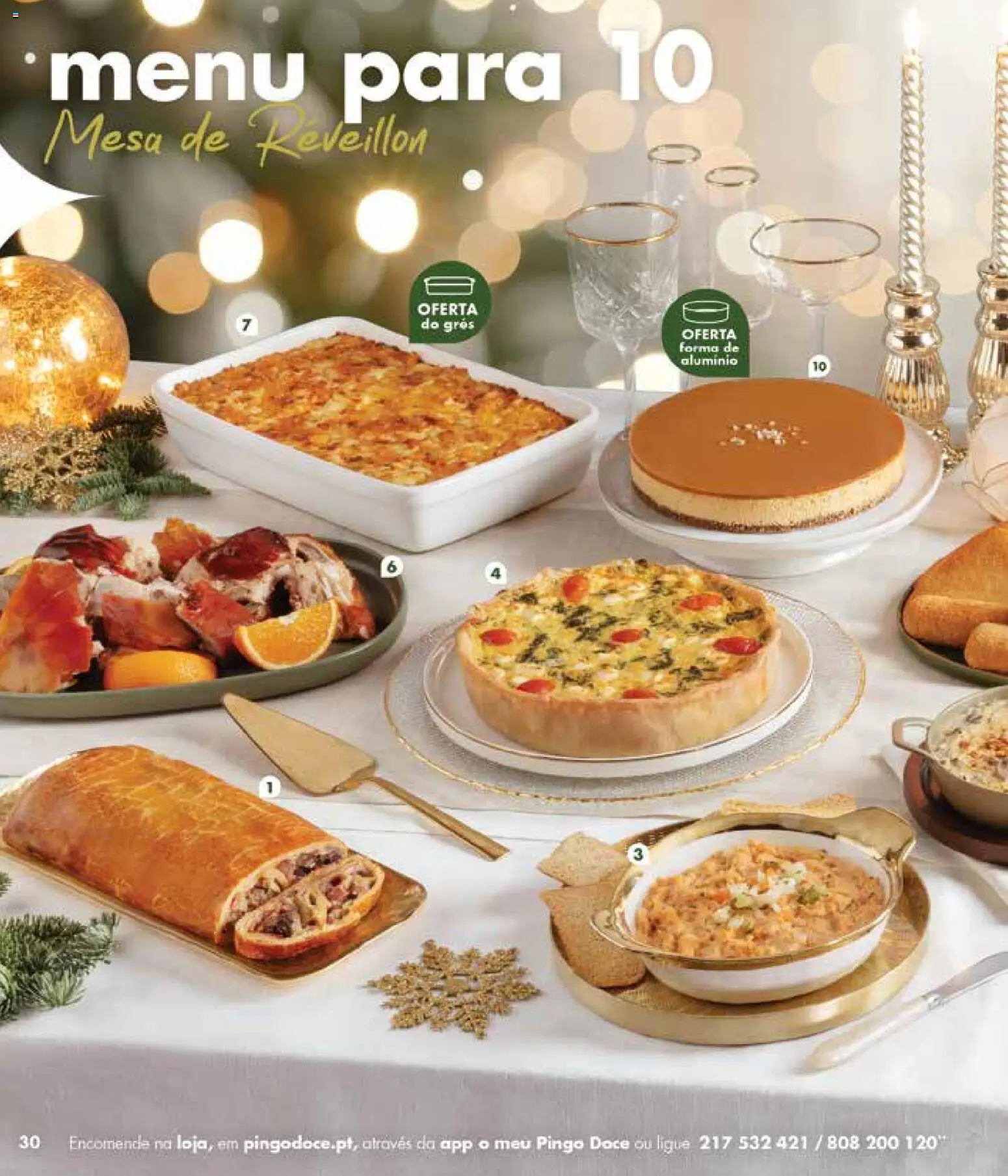 Pingo Doce Encomendas de Natal Madeira │ válido de 19.11.2025 | Página: 30 | Produtos: Mesa