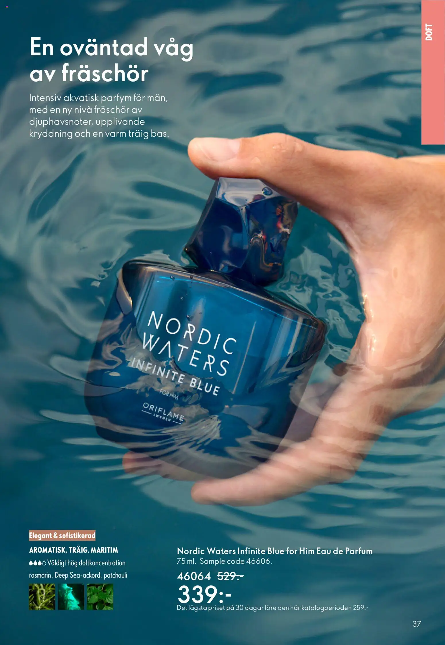 Oriflame reklamblad aktuell från 28.01.2026 | Sida: 37 | Produkter: Parfym, Doft