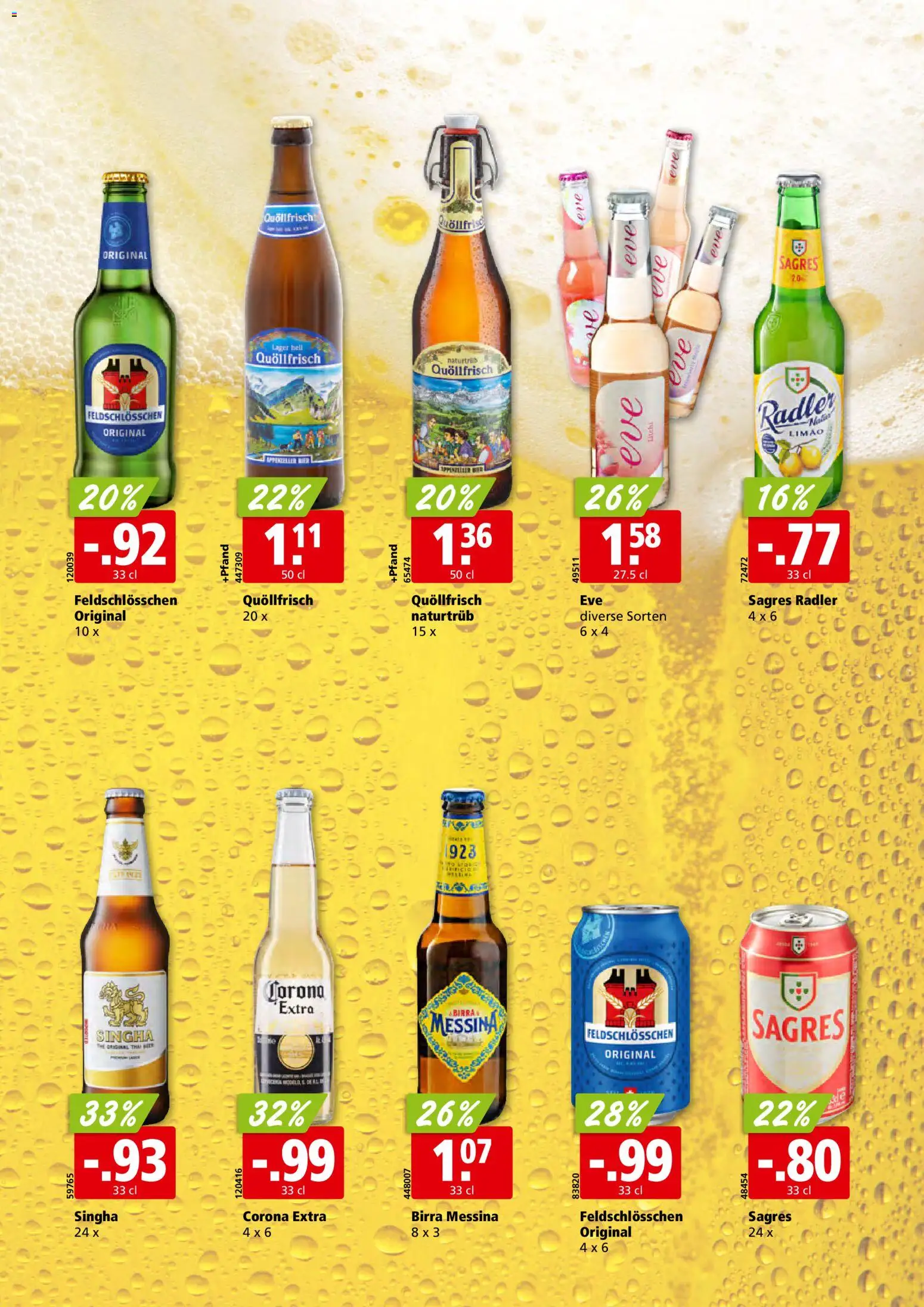 Aligro Aktionen Schlieren, Gossau SG, Frauenfeld, Rapperswil-Jona, Sargans, Bern, Brüttisellen, Pratteln, Emmen, Spreitenbach – gültig ab 03.11.2025 | Seite: 28