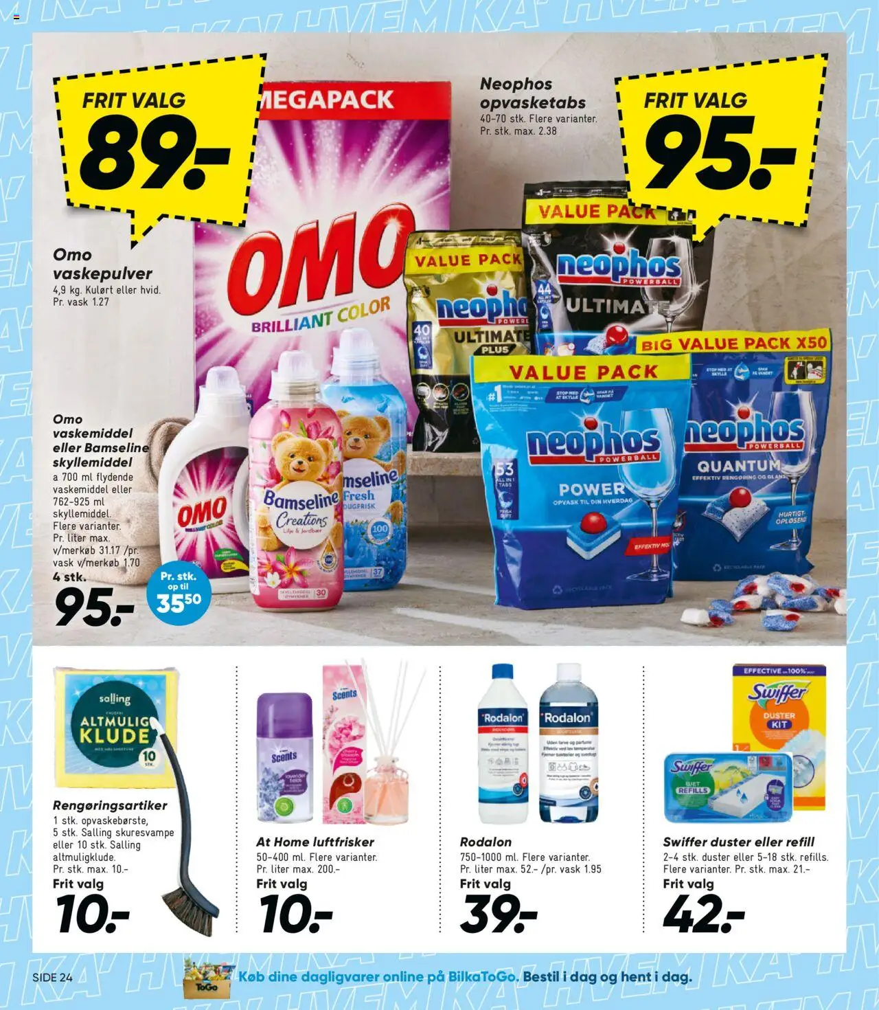 Bilka tilbudsavis – gyldig fra 19.09.2025 | Side: 35 | Produkter: Vaskepulver, Skyllemiddel, Jordbær