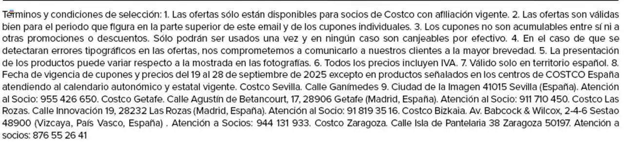 Costco catálogo │ válido desde el 19.09.2025 | Página: 9