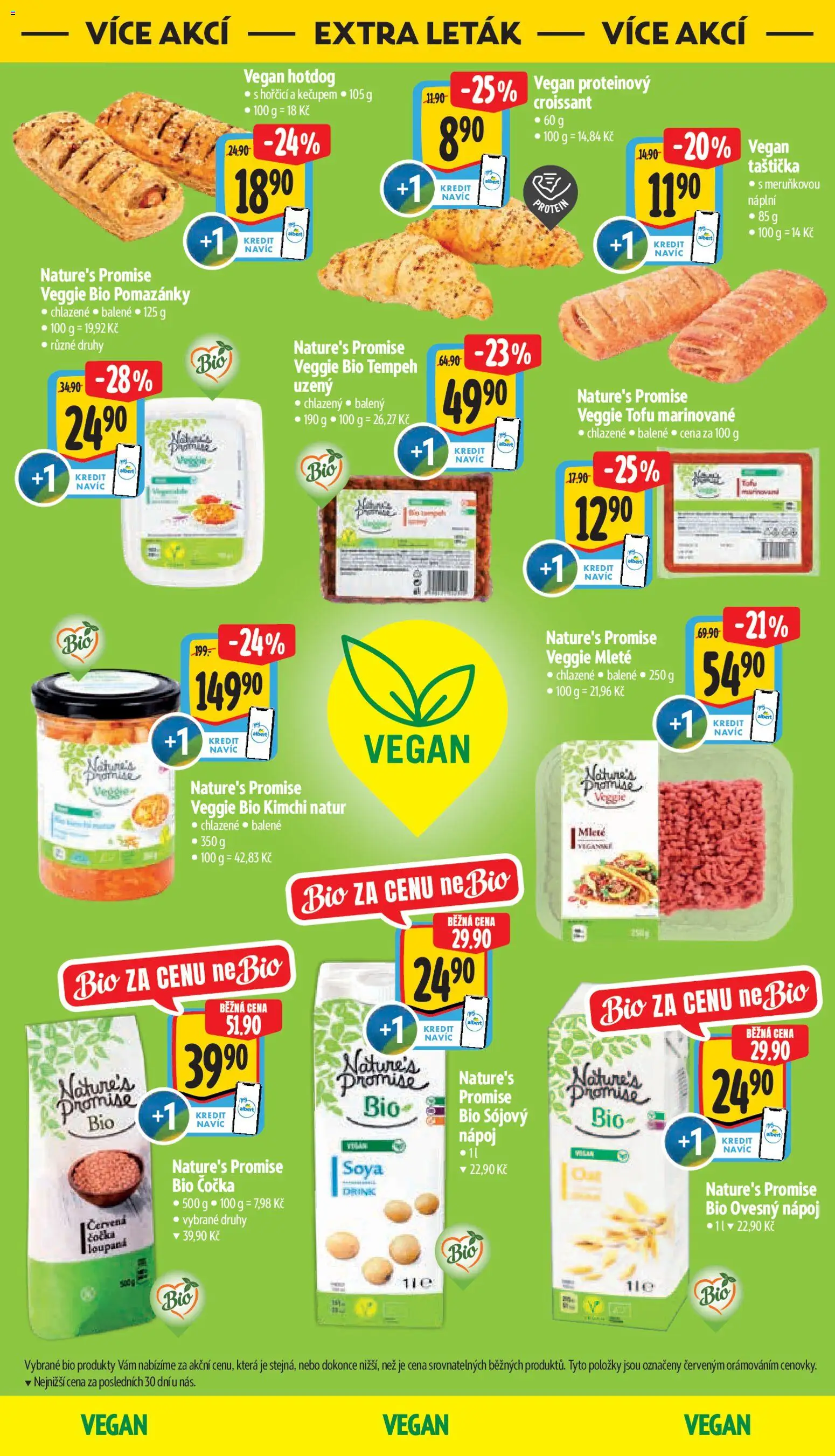 Albert leták - Supermarket od 04.03.2026 | Strana: 38 | Produkty: Tempeh, Pomazánky, Ovesný nápoj, Protein